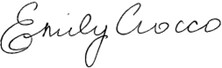 Emily Crocco signature